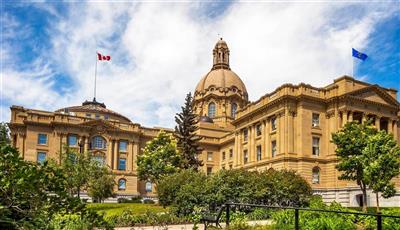 Alberta Legislature in Edmonton