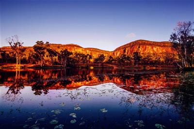 Australia, Queensland, Outback, Mount Mulligan - Sunrise