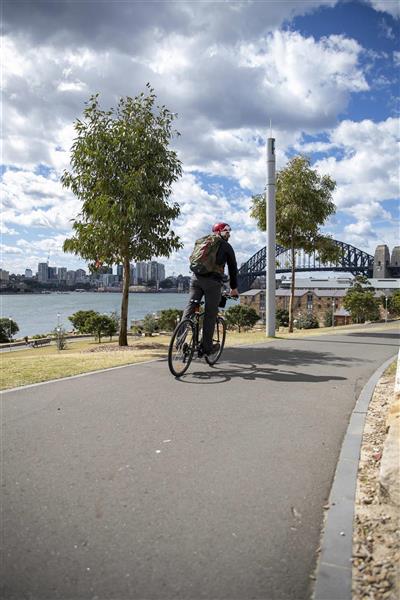 Bike Sydney, Australië (Bron: Tourism Australia)
