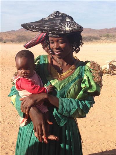 Herero-dame, Namibië
