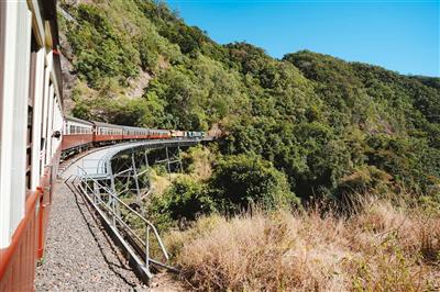 Scenic Railway, Kuranda, Australië (Bron: Tourism and Events Queensland)