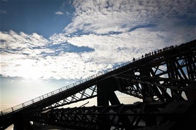 Sydney Harbour Bridge Climb, Australië (Bron: Tourism Australia)