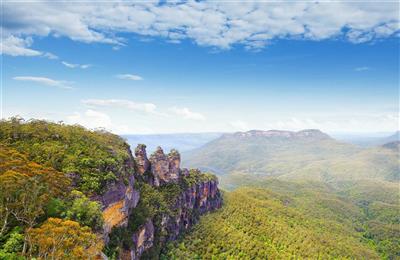Three Sisters in de Blue Mountains